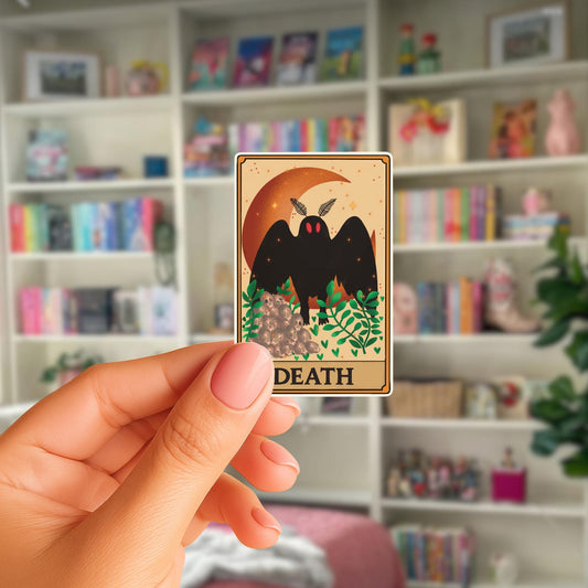 Mothman Tarot - Death Print | Cryptids