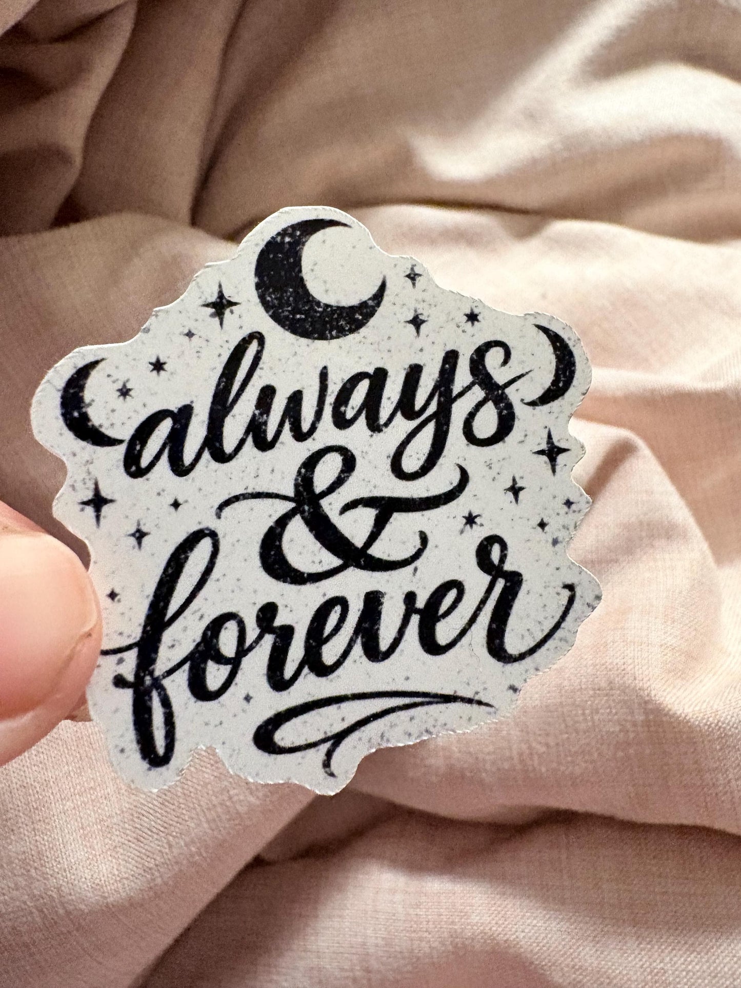 Always & Forever Sticker | Witchy Gothic Romance, Grunge