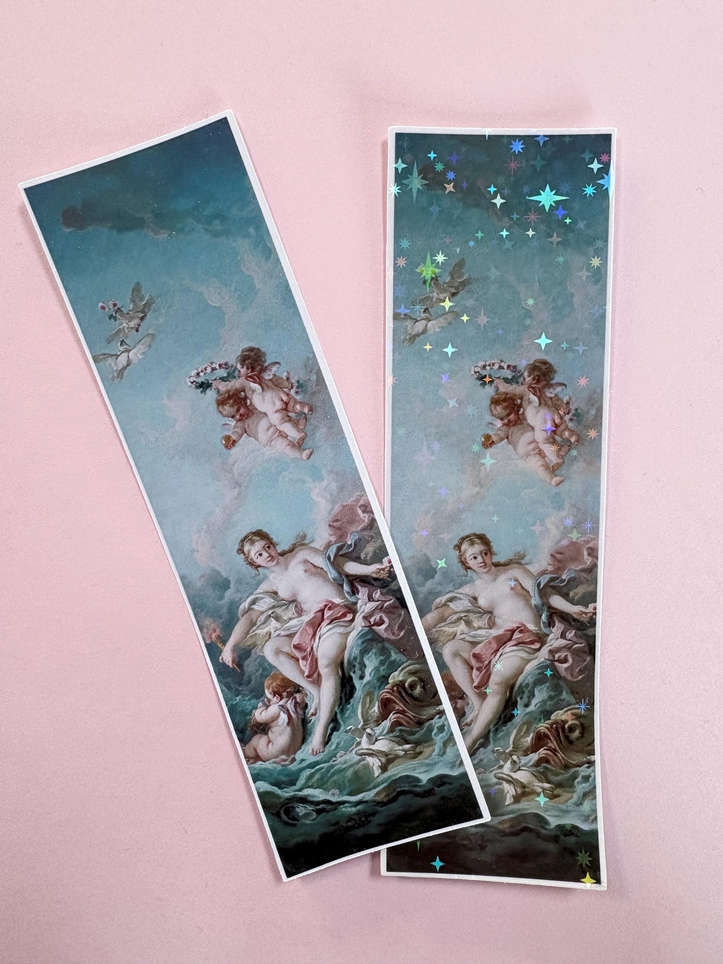 Venus on the Waves Sticker | Boucher Baroque Art Print