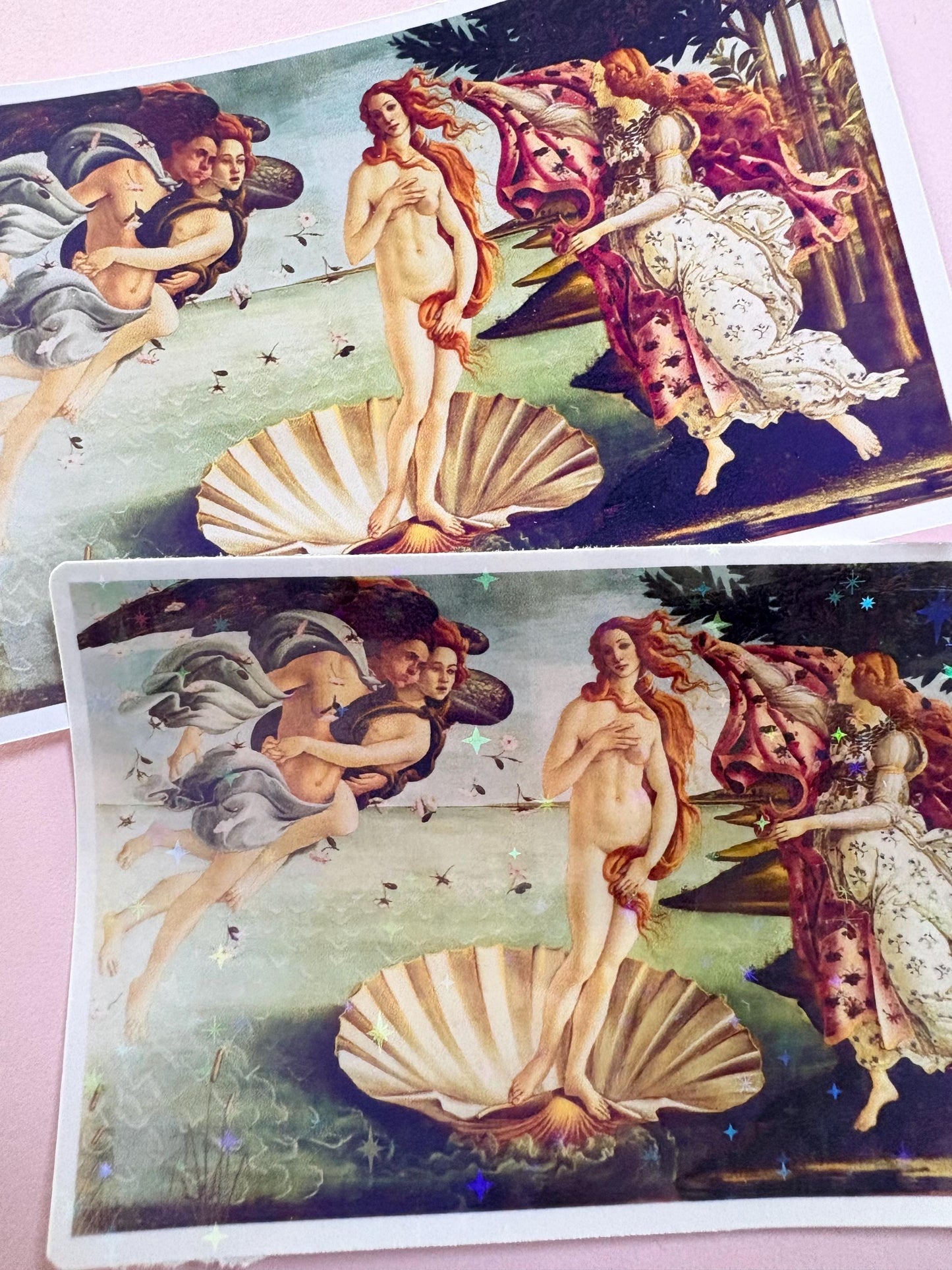 Birth of Venus Sticker | Botticelli Renaissance Mythology Art (Vinyl)