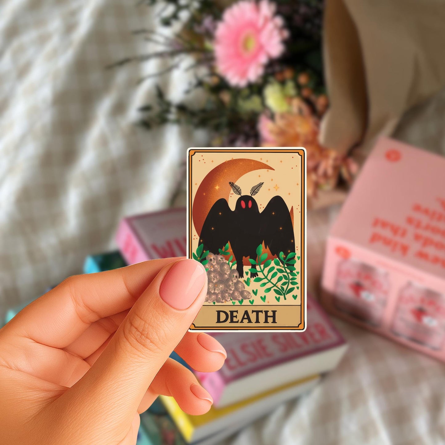 Mothman Tarot - Death Print | Cryptids