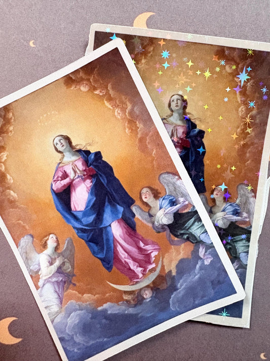 The Immaculate Conception Sticker | Magical Goddess Sticker | Mythological Sticker | Guido Reni