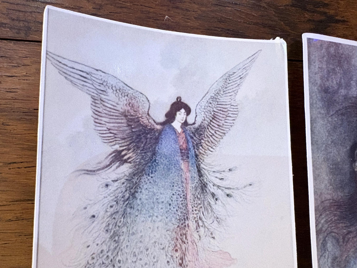 Japanese Fairy Tale Stickers | Warwick Goble Art, Vintage Style (Set of 3)