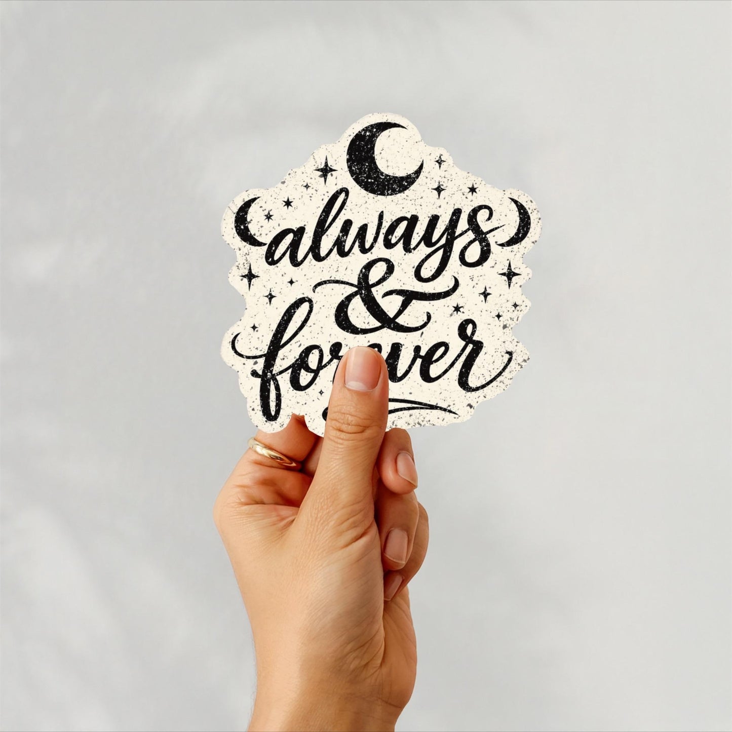 Always & Forever Sticker | Witchy Gothic Romance, Grunge